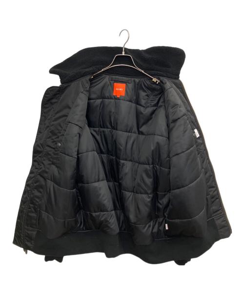BEAMS（ビームス）BEAMS (ビームス) ビッグ フェード ミリタリーブルゾン ブラック サイズ:SIZE Lの古着・服飾アイテム