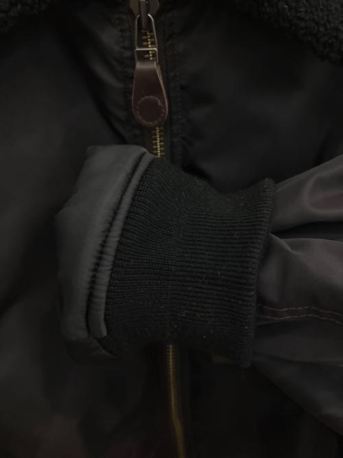 BEAMS（ビームス）BEAMS (ビームス) ビッグ フェード ミリタリーブルゾン ブラック サイズ:SIZE Lの古着・服飾アイテム