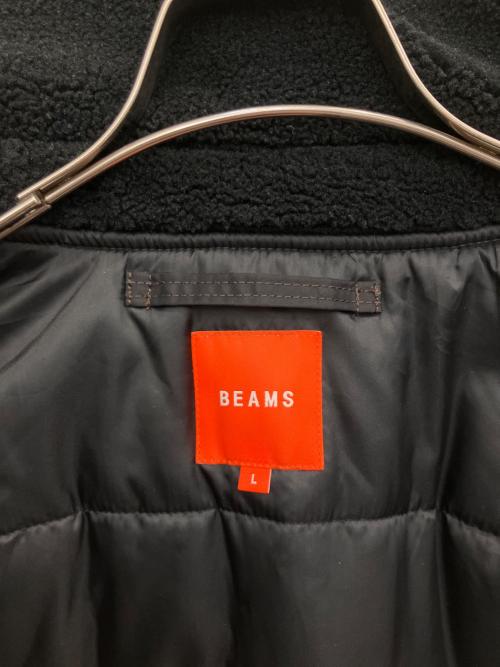 BEAMS（ビームス）BEAMS (ビームス) ビッグ フェード ミリタリーブルゾン ブラック サイズ:SIZE Lの古着・服飾アイテム