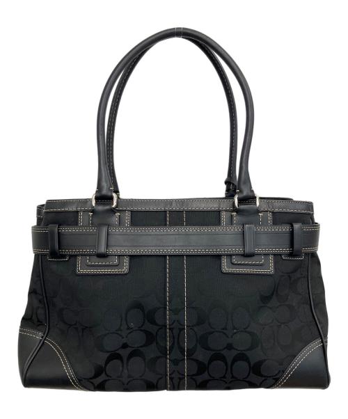 COACH（コーチ）COACH (コーチ) シグネチャー　ハンプトンズ ブラックの古着・服飾アイテム