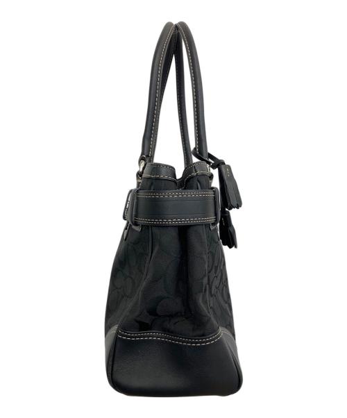 COACH（コーチ）COACH (コーチ) シグネチャー　ハンプトンズ ブラックの古着・服飾アイテム