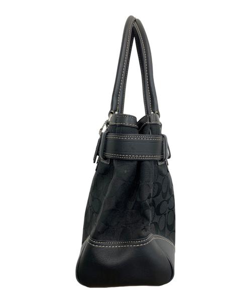 COACH（コーチ）COACH (コーチ) シグネチャー　ハンプトンズ ブラックの古着・服飾アイテム