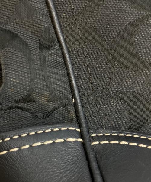 COACH（コーチ）COACH (コーチ) シグネチャー　ハンプトンズ ブラックの古着・服飾アイテム
