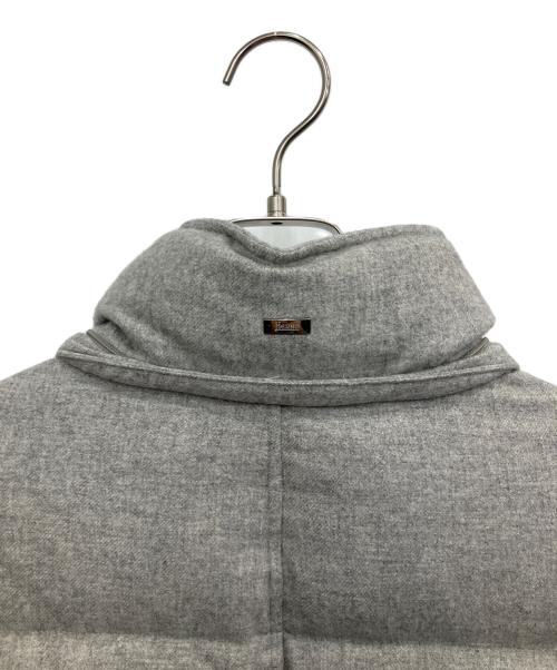 HERNO（ヘルノ）HERNO (ヘルノ) PIACENZA ファー付きダウンジャケット グレー サイズ:SIZE 48の古着・服飾アイテム