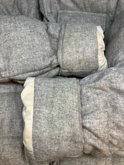 HERNO（ヘルノ）HERNO (ヘルノ) PIACENZA ファー付きダウンジャケット グレー サイズ:SIZE 48の古着・服飾アイテム