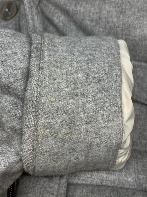 HERNO（ヘルノ）HERNO (ヘルノ) PIACENZA ファー付きダウンジャケット グレー サイズ:SIZE 48の古着・服飾アイテム