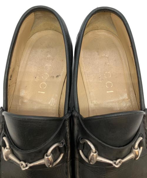 GUCCI（グッチ）GUCCI (グッチ) ホースビットローファー ブラック サイズ:SIZE 9 1/2の古着・服飾アイテム