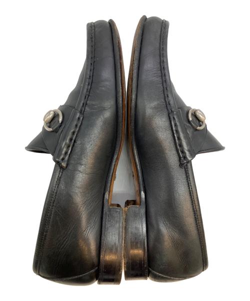 GUCCI（グッチ）GUCCI (グッチ) ホースビットローファー ブラック サイズ:SIZE 9 1/2の古着・服飾アイテム