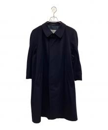 Aquascutum（アクアスキュータム）の古着「ロングコート」｜ネイビー