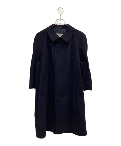 Aquascutum（アクアスキュータム）Aquascutum (アクアスキュータム) ロングコート ネイビー サイズ:SIZE 不明の古着・服飾アイテム