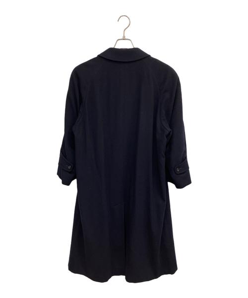 Aquascutum（アクアスキュータム）Aquascutum (アクアスキュータム) ロングコート ネイビー サイズ:SIZE 不明の古着・服飾アイテム