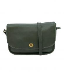 COACH（コーチ）の古着「OLD COACH　ショルダーバッグ」｜グリーン