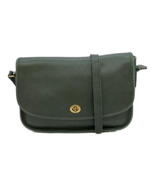 COACH（コーチ）COACH (コーチ) OLD COACH　ショルダーバッグ グリーンの古着・服飾アイテム