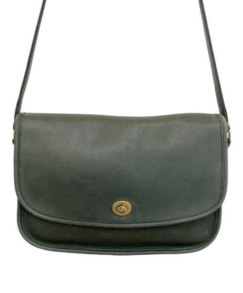 COACH（コーチ）COACH (コーチ) OLD COACH　ショルダーバッグ グリーンの古着・服飾アイテム