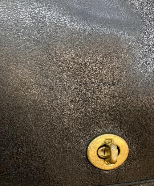 COACH（コーチ）COACH (コーチ) OLD COACH　ショルダーバッグ ブラックの古着・服飾アイテム