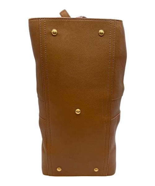 Yves Saint Laurent（イヴサンローラン）Yves Saint Laurent (イヴサンローラン) Medium Cabas　ハンドバッグ ブラウンの古着・服飾アイテム