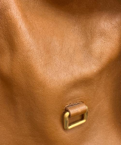 Yves Saint Laurent（イヴサンローラン）Yves Saint Laurent (イヴサンローラン) Medium Cabas　ハンドバッグ ブラウンの古着・服飾アイテム