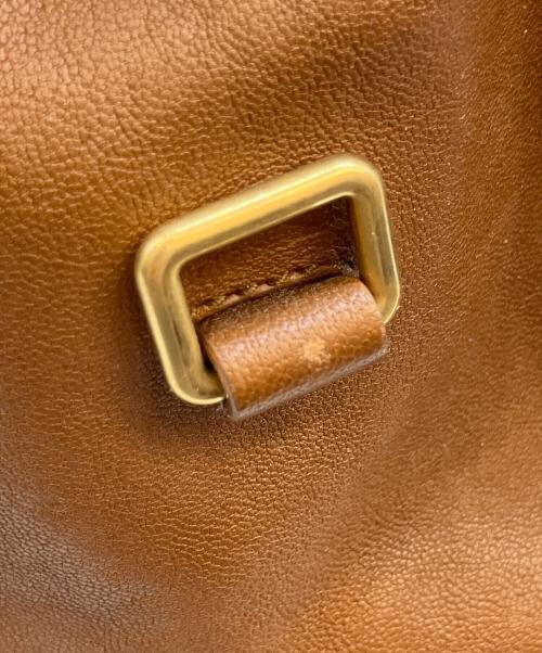 Yves Saint Laurent（イヴサンローラン）Yves Saint Laurent (イヴサンローラン) Medium Cabas　ハンドバッグ ブラウンの古着・服飾アイテム