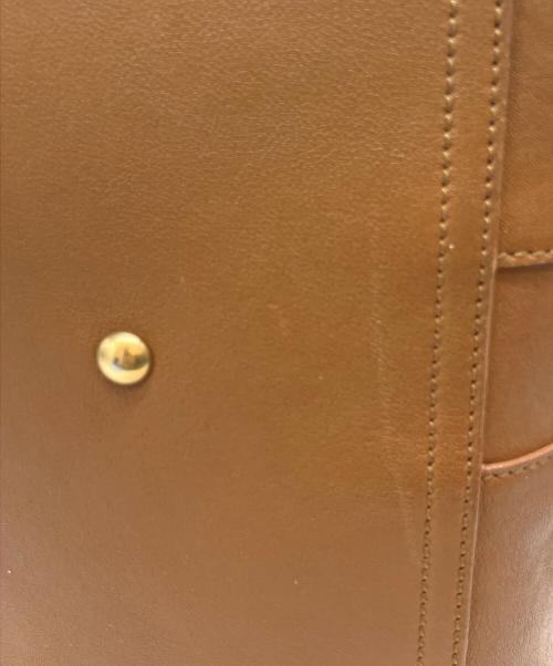 Yves Saint Laurent（イヴサンローラン）Yves Saint Laurent (イヴサンローラン) Medium Cabas　ハンドバッグ ブラウンの古着・服飾アイテム