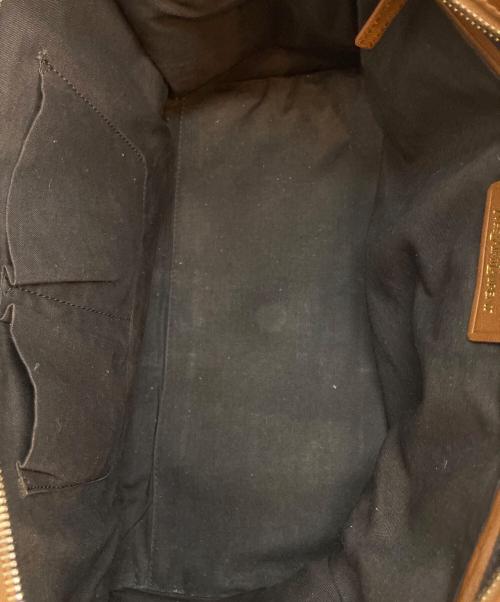 Yves Saint Laurent（イヴサンローラン）Yves Saint Laurent (イヴサンローラン) Medium Cabas　ハンドバッグ ブラウンの古着・服飾アイテム