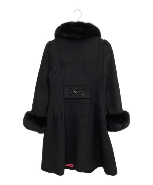 Super Beauty（スーパービューティ）Super Beauty (スーパービューティ) ロングコート ブラック サイズ:SIZE 42の古着・服飾アイテム