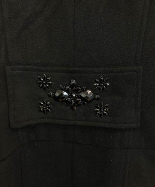Super Beauty（スーパービューティ）Super Beauty (スーパービューティ) ロングコート ブラック サイズ:SIZE 42の古着・服飾アイテム