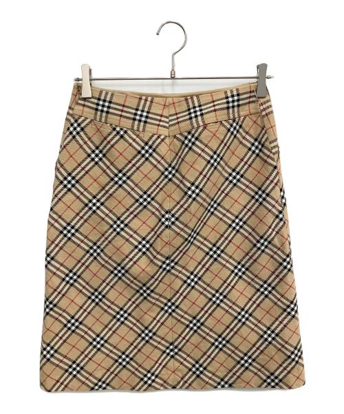 BURBERRY BLUE LABEL（バーバリー ブルー レーベル）BURBERRY BLUE LABEL (バーバリー ブルー レーベル) スカート ベージュ サイズ:SIZE 38の古着・服飾アイテム
