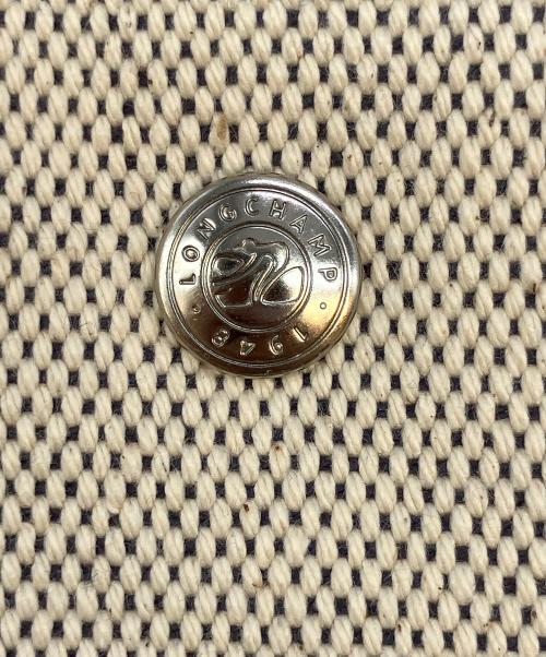 LONGCHAMP（ロンシャン）LONGCHAMP (ロンシャン) トートバッグ ベージュ×ブラックの古着・服飾アイテム