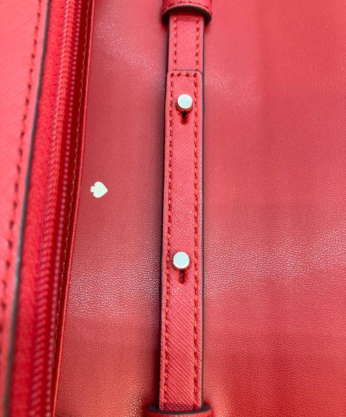 Kate Spade（ケイトスペード）Kate Spade (ケイトスペード) ショルダーウォレット レッドの古着・服飾アイテム