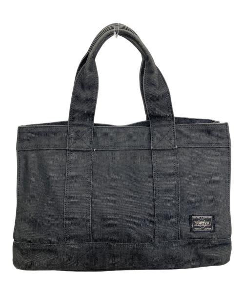 PORTER（ポーター）PORTER (ポーター) ミニトートバッグ ブラックの古着・服飾アイテム