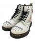 Dr.Martens（ドクターマーチン）の古着「ロカビリー　8ホールブーツ」｜ホワイト