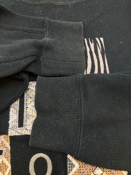 KENZO GOLF（ケンゾー ゴルフ）KENZO GOLF (ケンゾー ゴルフ) 薄手ニット ブラック サイズ:SIZE 4の古着・服飾アイテム