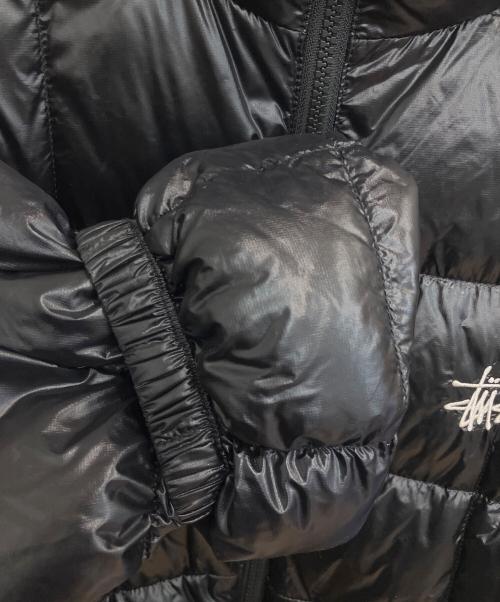 stussy（ステューシー）stussy (ステューシー) MIDWEIGHT PUFFER ブラック サイズ:SIZE Mの古着・服飾アイテム