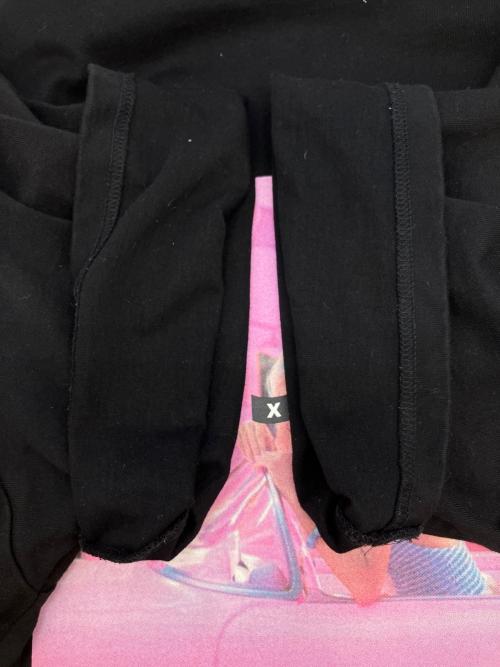 GOD SELECTION XXX（ゴッド セレクション トリプルエックス）GOD SELECTION XXX (ゴッド セレクション トリプルエックス) Barbie Tee 半袖カットソー ブラック サイズ:SIZE XLの古着・服飾アイテム