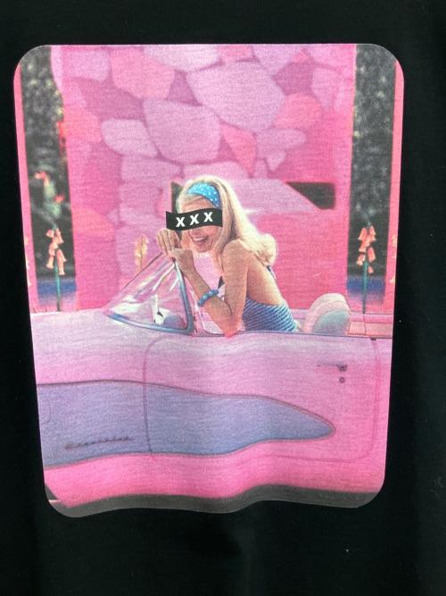 GOD SELECTION XXX（ゴッド セレクション トリプルエックス）GOD SELECTION XXX (ゴッド セレクション トリプルエックス) Barbie Tee 半袖カットソー ブラック サイズ:SIZE XLの古着・服飾アイテム