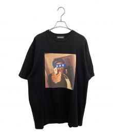 GOD SELECTION XXX（ゴッド セレクション トリプルエックス）の古着「半袖カットソー」｜ブラック