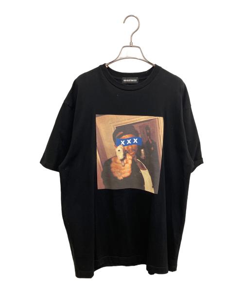 GOD SELECTION XXX（ゴッド セレクション トリプルエックス）GOD SELECTION XXX (ゴッド セレクション トリプルエックス) 半袖カットソー ブラック サイズ:SIZE XLの古着・服飾アイテム