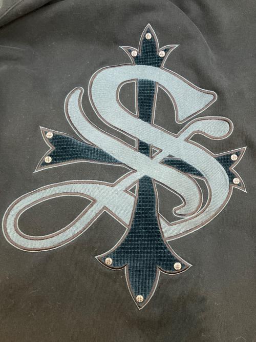 SUPPLIER（サプライヤー）SUPPLIER (サプライヤー) Cross Zip Hoodie パーカー ブラック サイズ:SIZE Lの古着・服飾アイテム