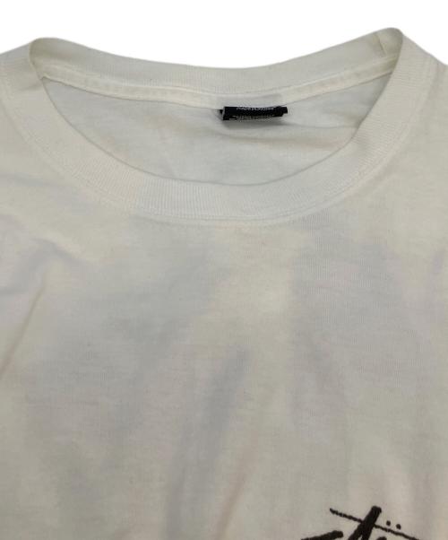 stussy（ステューシー）stussy (ステューシー) 半袖カットソー ホワイト サイズ:SIZE Lの古着・服飾アイテム