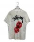 stussy (ステューシー) 半袖カットソー ホワイト サイズ:SIZE L：5000円