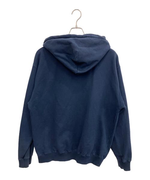 X-LARGE（エクストララージ）X-LARGE (エクストララージ) STANDARD LOGO ZIP HOODED SWEATSHIRT ジップパーカー ネイビー サイズ:SIZE Lの古着・服飾アイテム