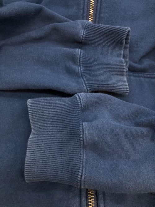 X-LARGE（エクストララージ）X-LARGE (エクストララージ) STANDARD LOGO ZIP HOODED SWEATSHIRT ジップパーカー ネイビー サイズ:SIZE Lの古着・服飾アイテム
