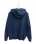 X-LARGE (エクストララージ) STANDARD LOGO ZIP HOODED SWEATSHIRT ジップパーカー ネイビー サイズ:SIZE L：6000円