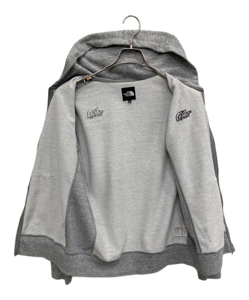 THE NORTH FACE（ザ ノース フェイス）THE NORTH FACE (ザ ノース フェイス) Face Square Logo FullZip ジップパーカー グレー サイズ:SIZE Mの古着・服飾アイテム