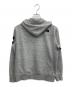 THE NORTH FACE (ザ ノース フェイス) Face Square Logo FullZip ジップパーカー グレー サイズ:SIZE M：6000円