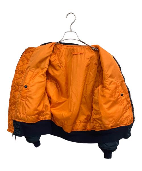 ALPHA INDUSTRIES（アルファインダストリーズ）ALPHA INDUSTRIES (アルファインダストリーズ) MA-1ジャケット ブルー サイズ:SIZE Mの古着・服飾アイテム