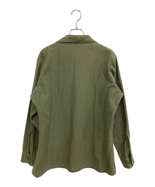 Bertie Industries（バーティ インダストリーズ）BERTIE INDUSTRIES (バーティ インダストリーズ) UTILITY　ミリタリーシャツ オリーブ サイズ:15 1/2 ×33の古着・服飾アイテム
