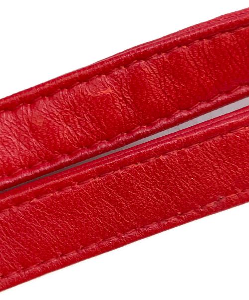 Christian Dior（クリスチャン ディオール）Christian Dior (クリスチャン ディオール) レディディオール スタッズ2WAYバック レッドの古着・服飾アイテム