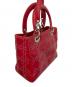 中古・古着 Christian Dior (クリスチャン ディオール) レディディオール スタッズ2WAYバック レッド：170000円