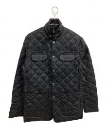 EMPORIO ARMANI（エンポリオ アルマーニ）の古着「キルティングコート」｜ブラック